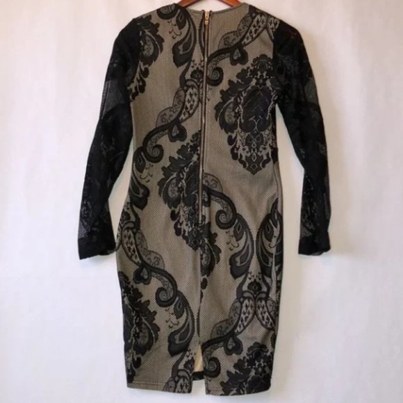 Privy (Privately Privileged) Lace look dress sz L - Picture 5 of 10